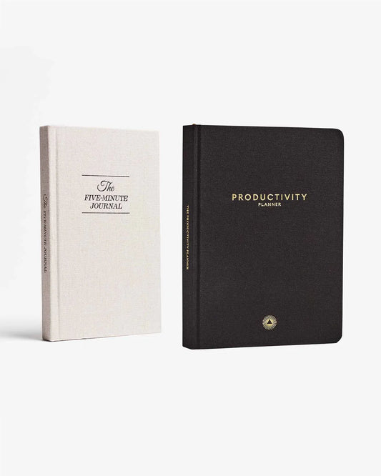 Five Minute Journal and Productivity Planner Bundle