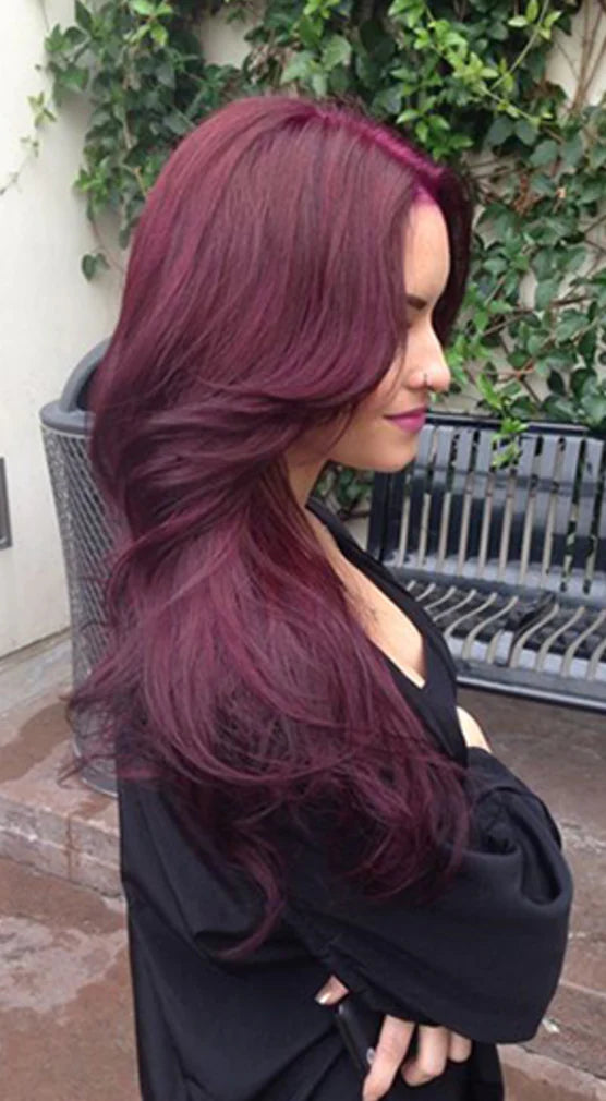 Cherry Wine Clip In