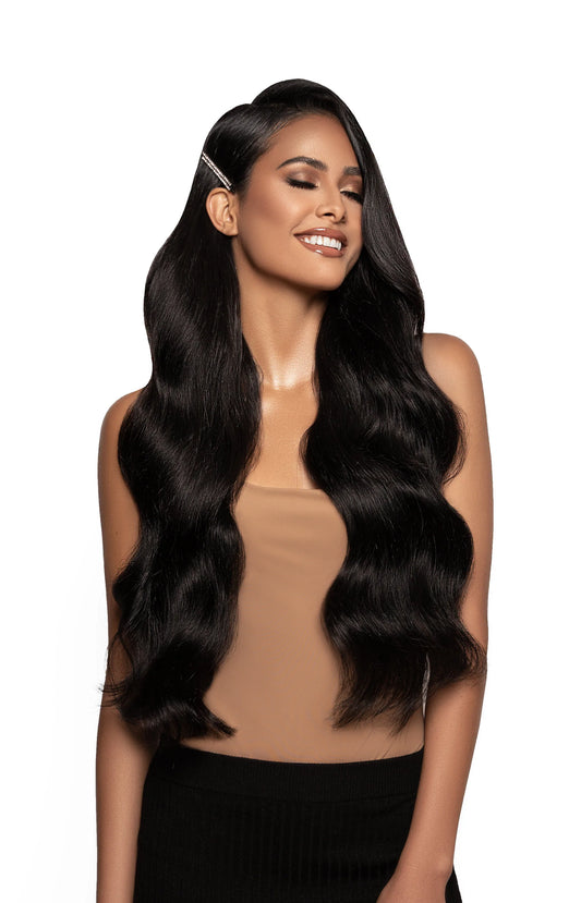 Jet Black Clip In