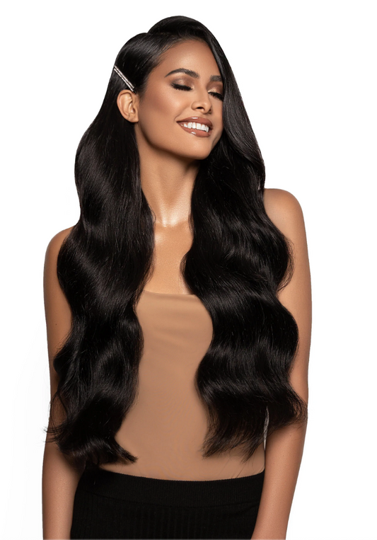 Jet Black Clip In