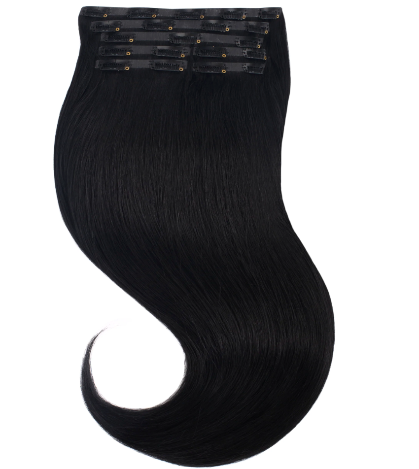 Jet Black Clip In