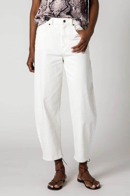 THE BARREL LEG DENIM PANTS