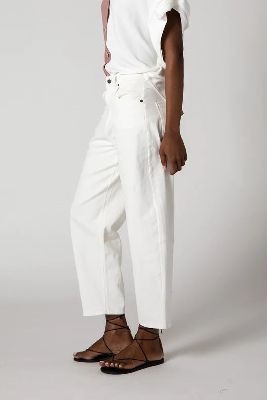 THE BARREL LEG DENIM PANTS