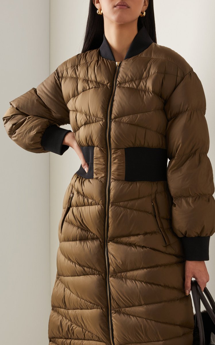 Jermaine Quilted Nylon Puffer Coat