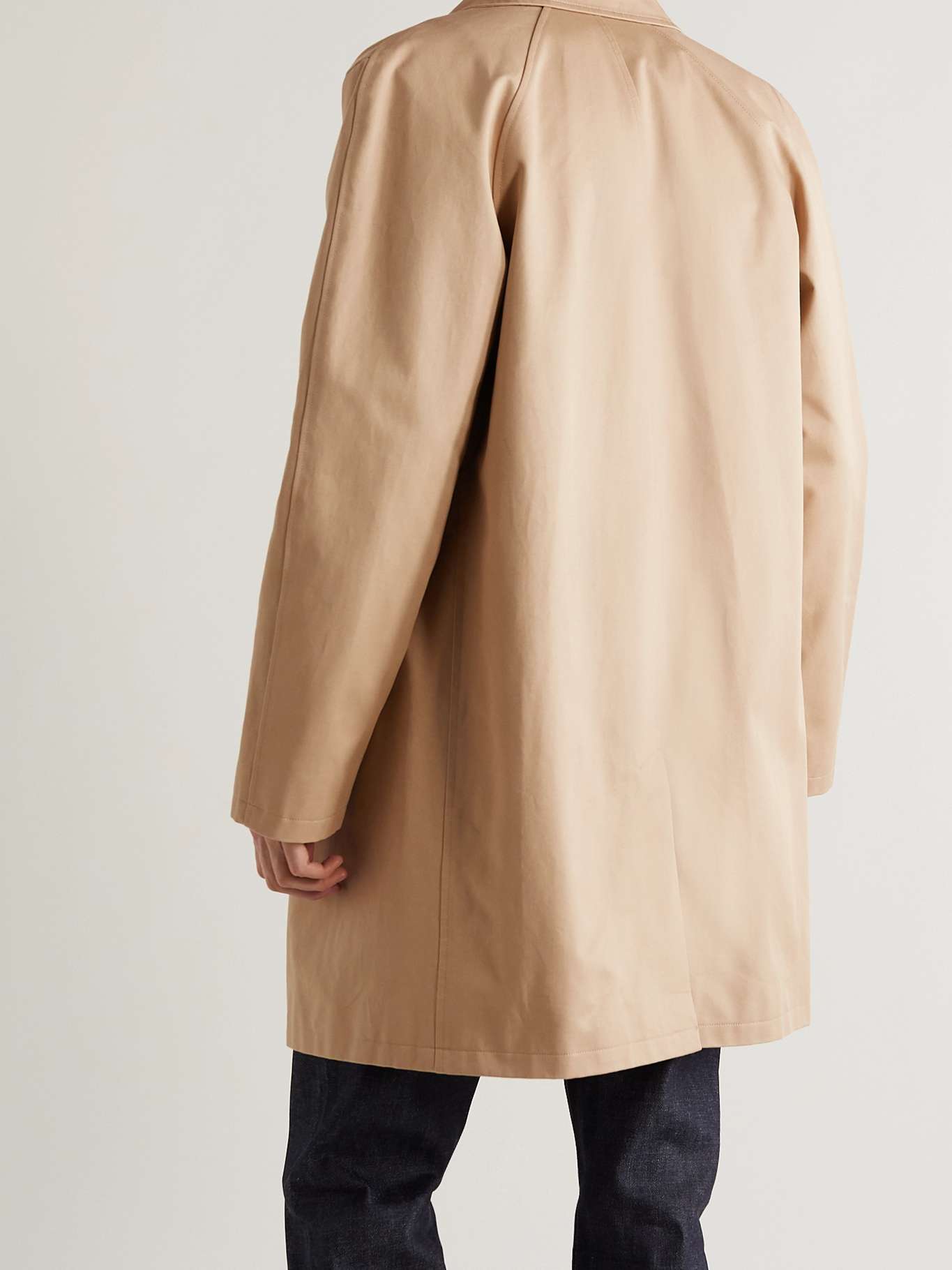 Cotton-Twill Trench Coat