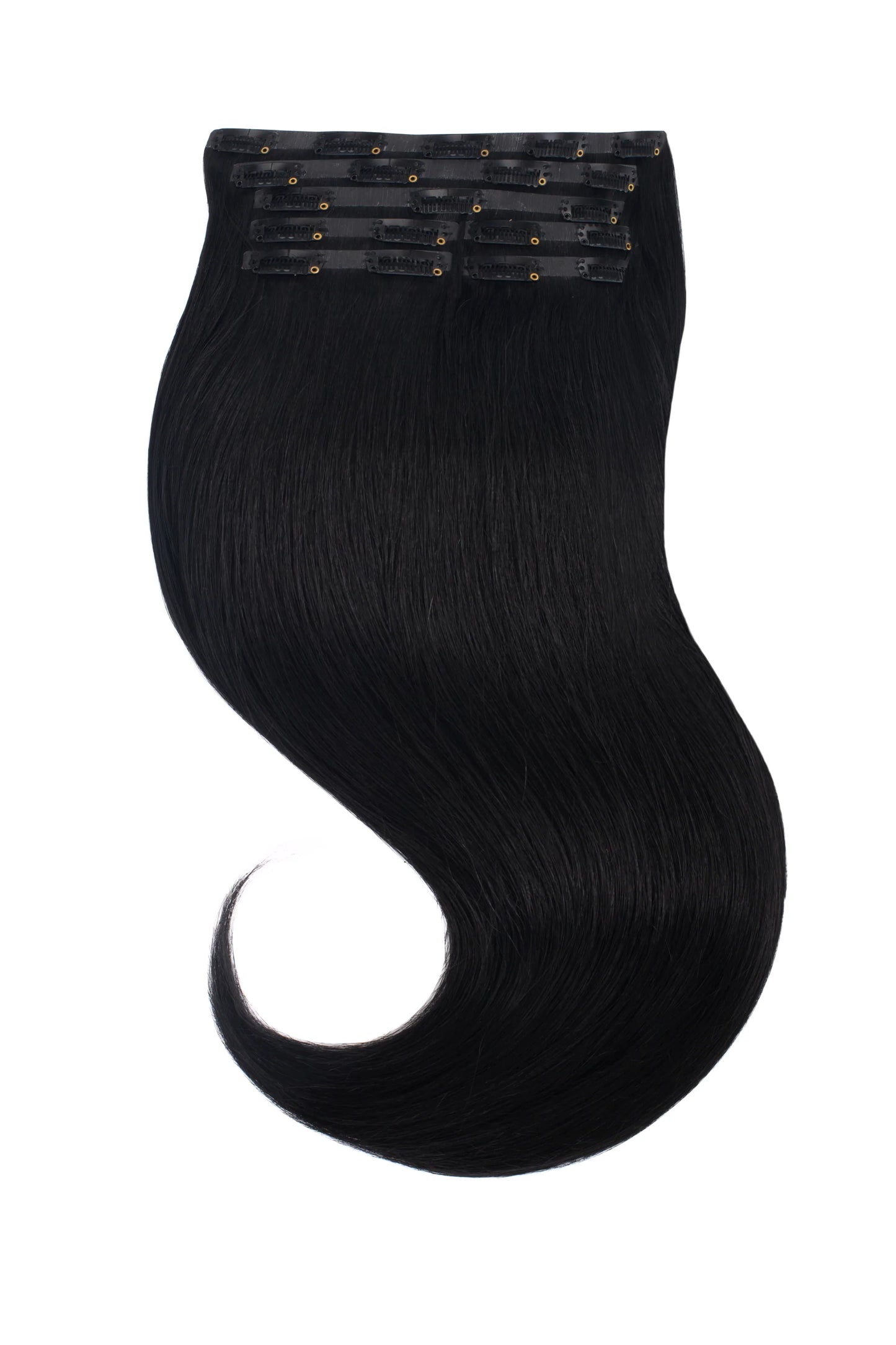 Jet Black Clip In