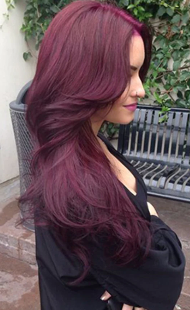 Cherry Wine Clip In