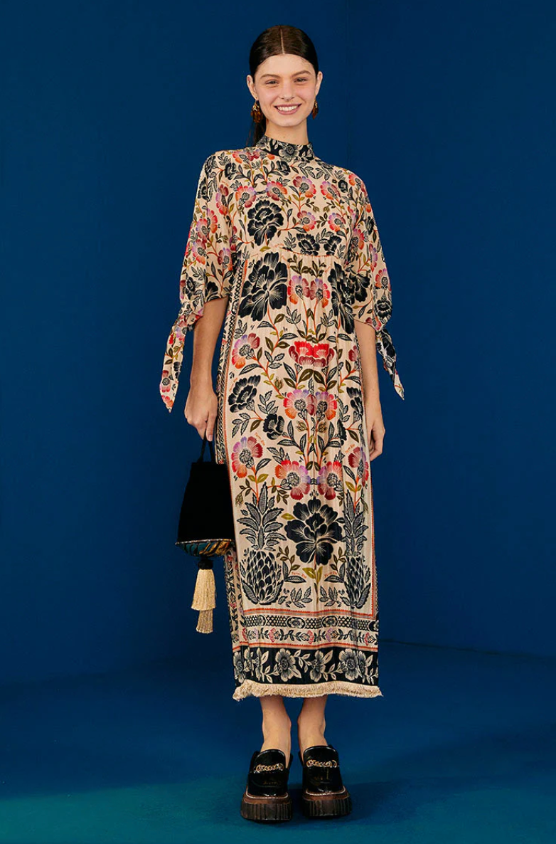 Romantic Garden Maxi Dress