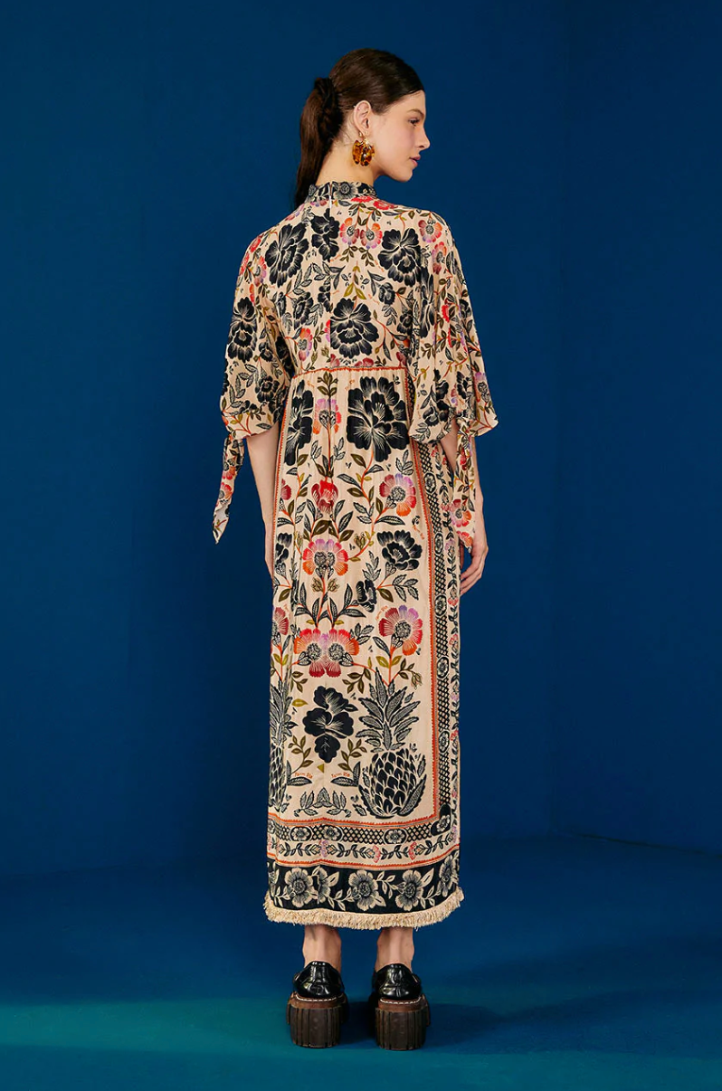 Romantic Garden Maxi Dress