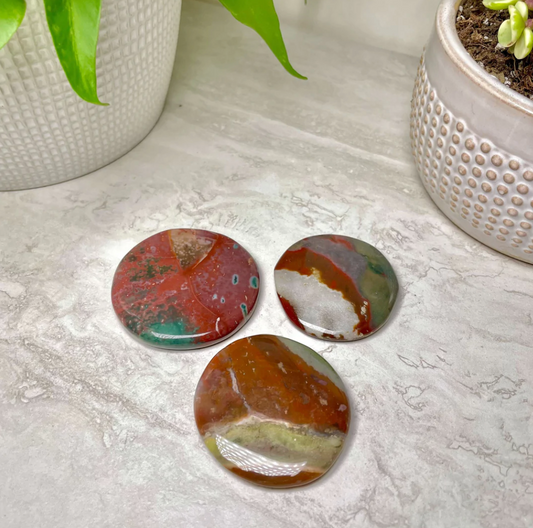 Fancy Jasper Smooth Stone