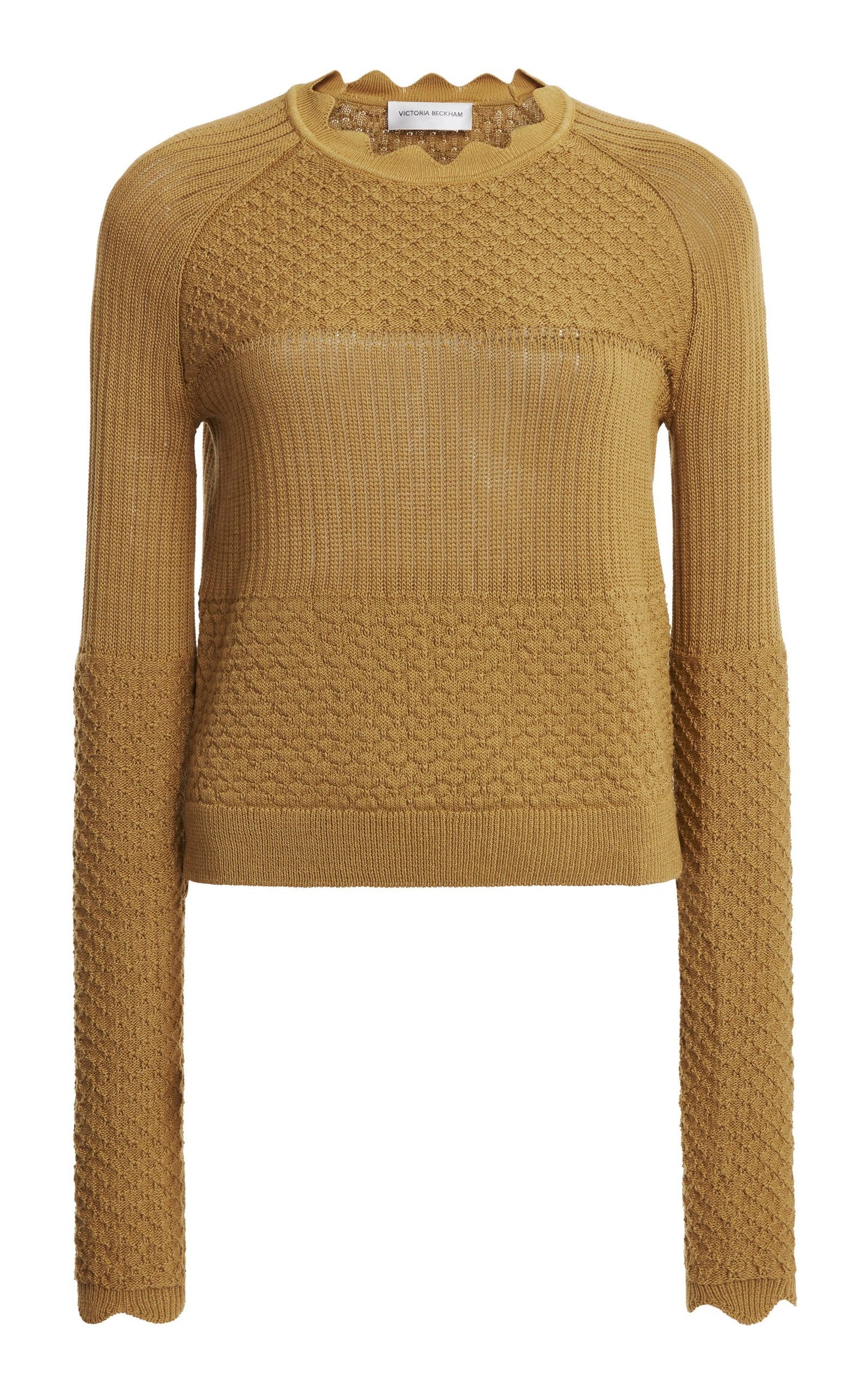 Scallop Knit Sweater