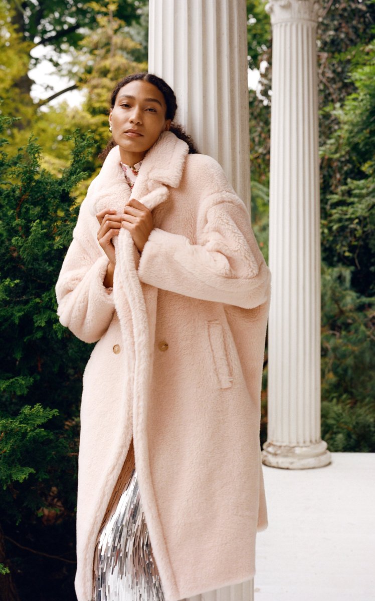 Tedgirl Oversized Alpaca and Wool-Blend Coat