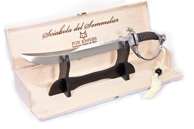 SCIABOLA DEL SOMMELIER - NICKEL HANDLE