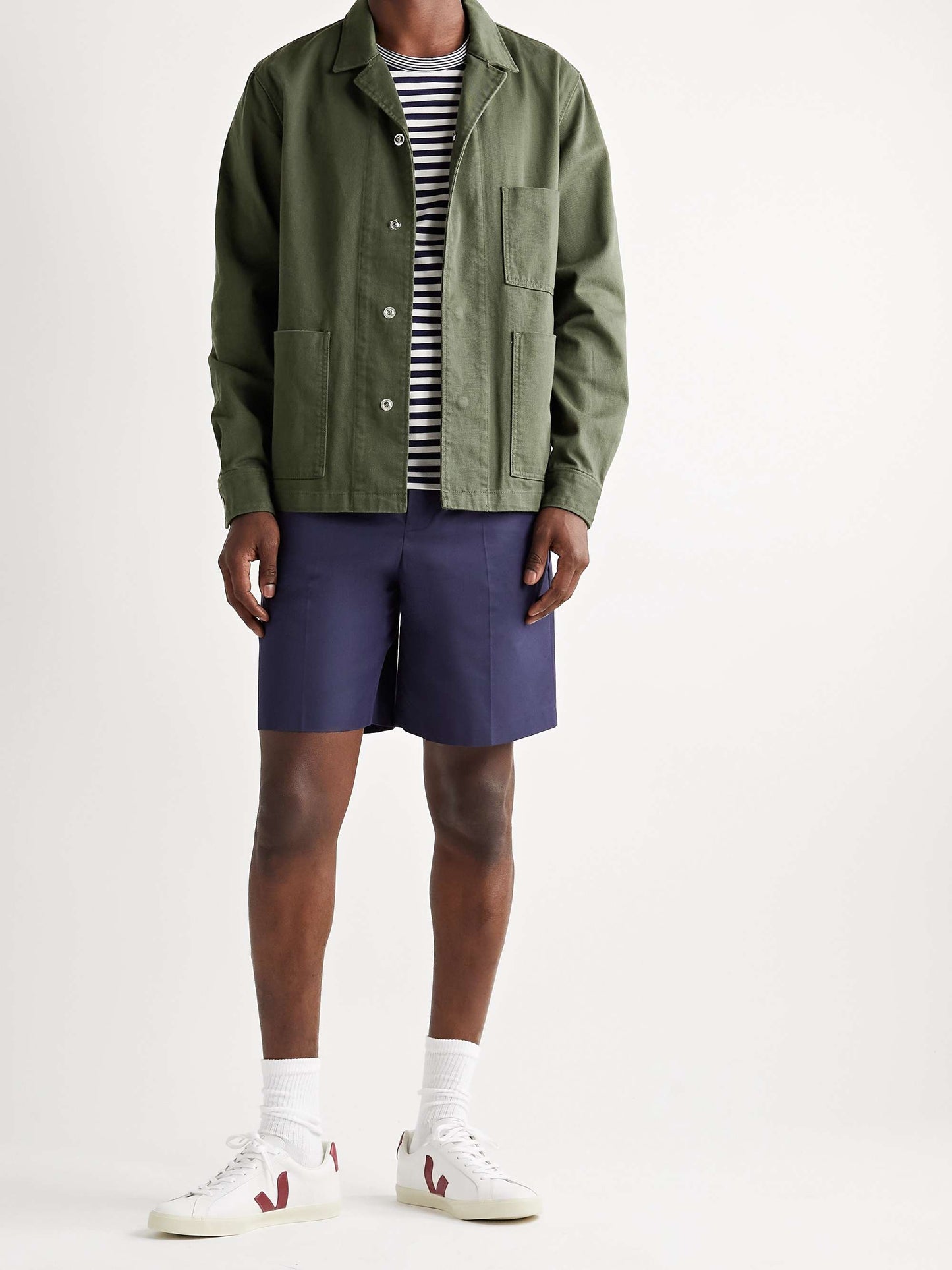 Cotton-Twill Chore Jacket